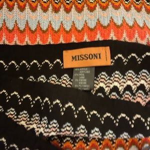 Missoni scarf with fringe
